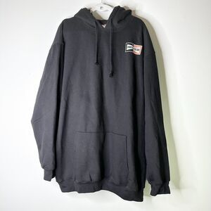 Bruce Springsteen Hoodie Unisex 2XL Black Plus Big Tall Sweatshirt Rocker NWOT